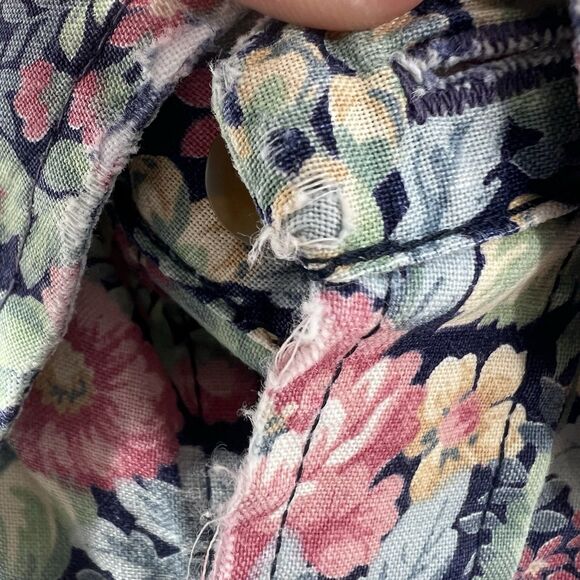 Vintage Tango by Max Raab Shirt Mens Medium floral Camp USA - Picture 15 of 15